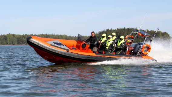Helsinki: Tur Perahu RIB Kepulauan dengan Makan Siang BBQ dan Sauna