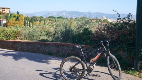 ฟลอเรนซ์: ทัวร์จักรยานไฟฟ้าบนเนินเขาทัสคานีพร้อมชิมไวน์