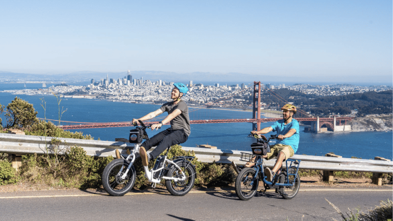 Noleggio bici autoguidato a San Francisco con opzione traghetto