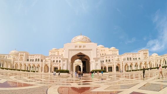 Dubai: tour della moschea Sheikh Zayed e di Qasr Al Watan con trasferimento incluso