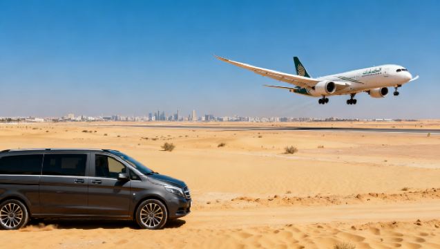 Dammam, Saudi Arabia [King Fahd International Airport] Airport Pick-up/Drop-off with Chinese-speaking Driver