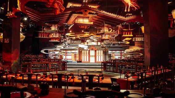 Banquet impérial immersif de la dynastie Tang à Guangdong et Shenzhen - Dégustation de mets impériaux, spectacles de danse et musique de cour, option de costumes et maquillage d'époque