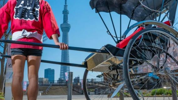 โตเกียว: ทัวร์ชมเมืองอาซากุสะพร้อมไกด์รถสามล้อ