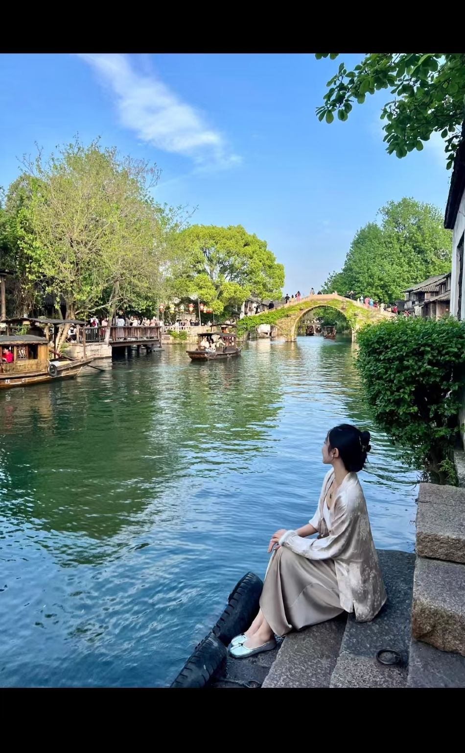 tour di un giorno con noleggio con conducente esclusivo a Hangzhou + antica città di Wuzhen a Jiaxing + antica città di Nanxun in Cina