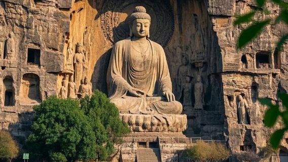 Longmen Grottoes + White Horse Temple + Luoyang Museum | Premium Luoyang Museum Reservation Day Tour