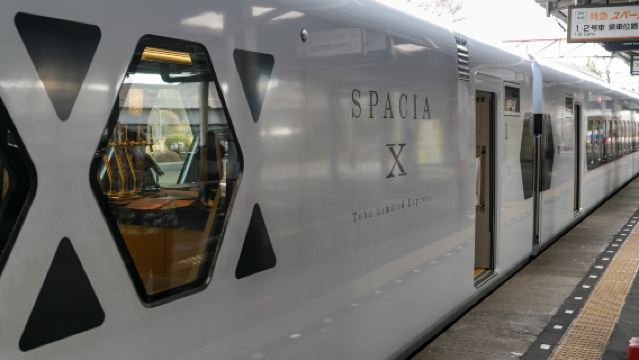 [도부 SPACIA X] 일광선 일반석 아사쿠사<>도부 닛코, 기누가와 온천