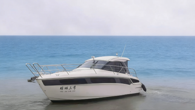 【海口遊艇包船】華彩海口灣36尺豪華運動艇包船出海海釣觀光