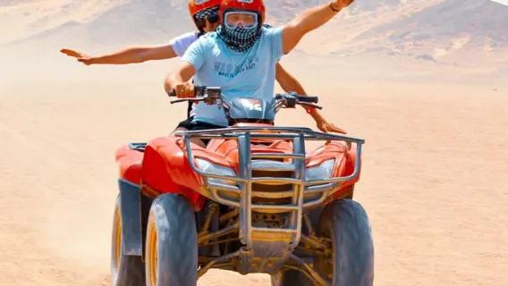 Şarm El-Şeyh Çöl Safarisi ile Otele Transfer – ATV, Yankı Vadisi ve Bedevi Çayı
