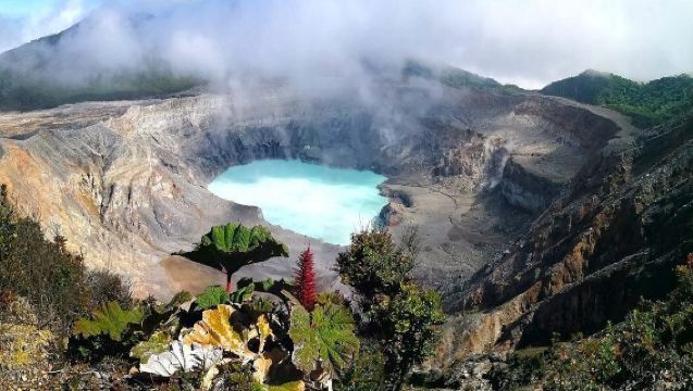 コスタリカ サンノゼ ポアス火山+コーヒーファーム グループツアー（1名様から予約可能）