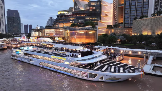 Bangkok Sungai Chao Phraya: Pelayaran Makan Malam Sawasdee & Pelayaran Senja