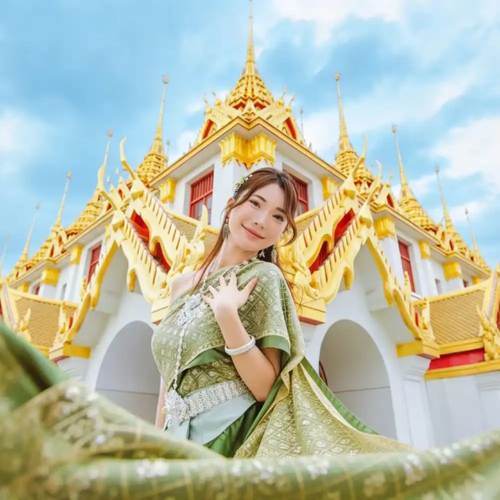 タイ・バンコク ワット・アルン（暁の寺）Tripメモリー【衣装レンタル+