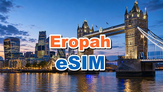[Pelbagai Negara Eropah] CTExcel 5G eSIM | Rangkaian EE Nombor United Kingdom | Sokong panggilan & SMS daftar aplikasi | Sokongan pelanggan tempatan | 7-30 hari | Kod QR