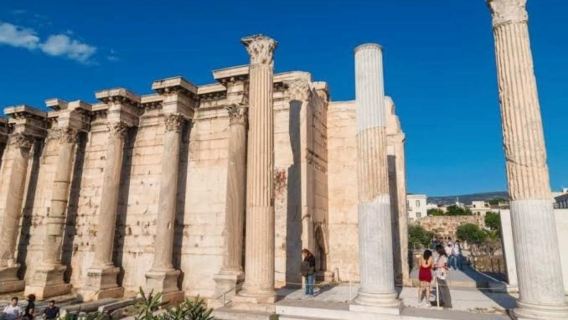 Greece Athens - Muzium Acropolis - Kuil Zeus - Gerbang Hadrian - lawatan sehari - Nikmati dengan tenang