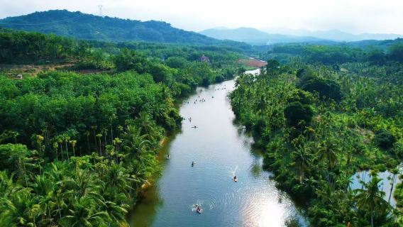 Lingshui [Papan Dayung Hutan Bakau] lawatan sehari + gambar dan video percuma + ditemani jurulatih