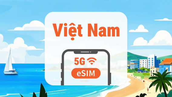 eSIM 5G Việt Nam | 3 mạng • All AI & TikTok | 1–30 ngày | QR Code
