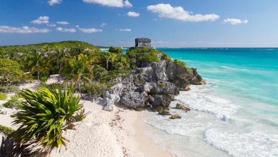 Lawatan Sehari Pergi-Balik ke Muzium Maya Mexico + Pulau Mujer dari Cancun (Tidak Termasuk Tiket Masuk)