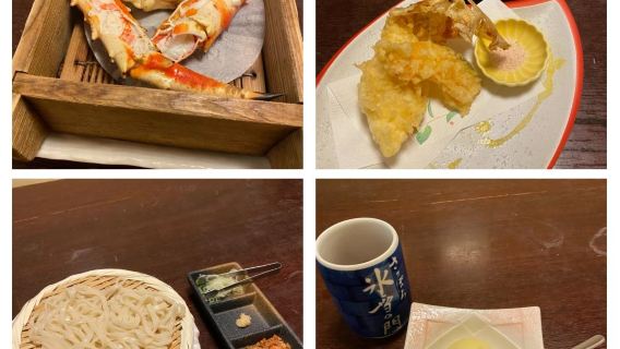 日本札幌 氷雪の門 カニ料理