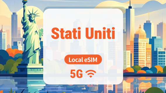 USA T-Mobile 5G eSIM | IP Locale • AI & TikTok | 15/30/60 Giorni | Codice QR