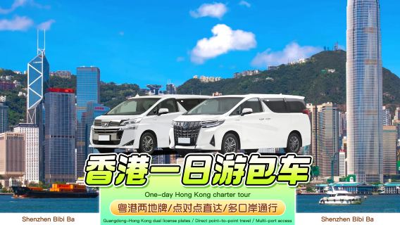 [Hong Kong 1-day tour private charter transfer] Hong Kong private charter to any attraction + 7-seater Alphard cross-border car | 4 hr/8 hr/10 hr carefree fun at Disneyland, Victoria Peak, and Victoria Harbour