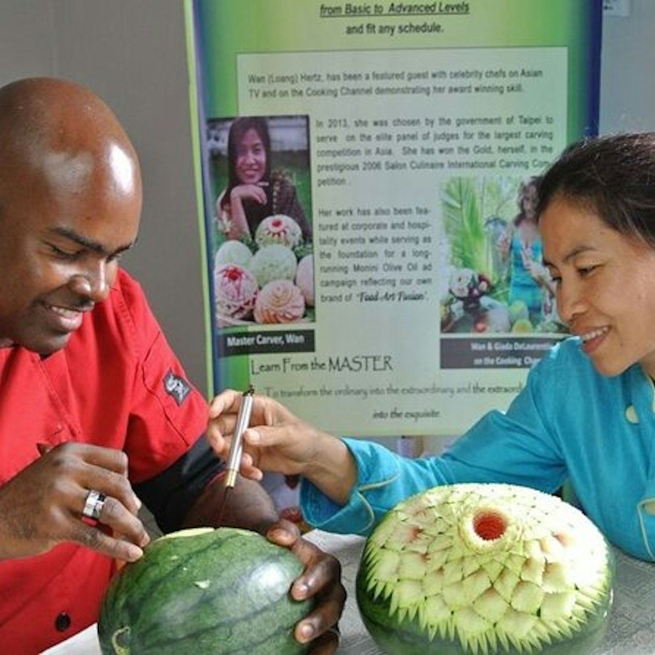 Traditional Thai Fruit and Vegetable Carving Class