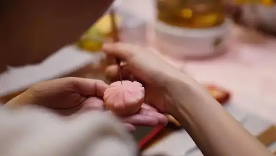 傳統糖粿子(中式茶點)製作體驗:工藝與文化的融合