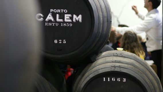 Cálem Caves: Guided Tour in Interactive Museum & Wine Cellars + Wine Tasting