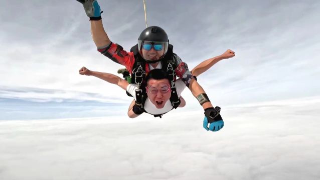 衡陽Trip Moments【湖南衡陽大浦跳傘基地 4000米高空跳傘+專業高清攝像+視頻】
