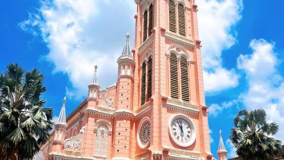 越南西貢聖母大教堂+西貢清真寺+胡志明廣場+公主號遊船一日遊