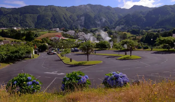Nordeste Waterfall Hot Spring and Viewpoints Full-Day Tour
