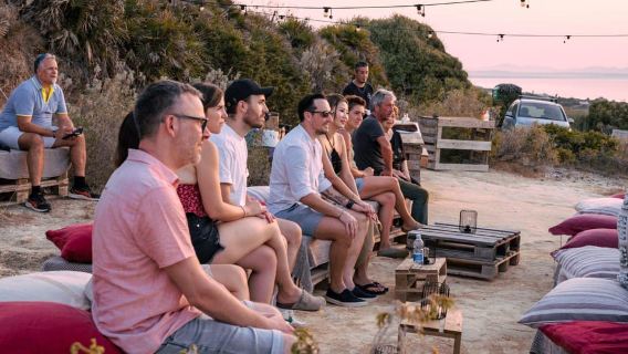 Castelsardo: picnic in an estate with sea view