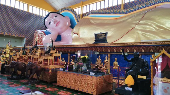 Puolikokopäivän retki: Pinang Peranakan -museo + Sun Yat-senin muistomuseo + Thaimaan Wat Pho -temppeli + Myanmarin temppeli