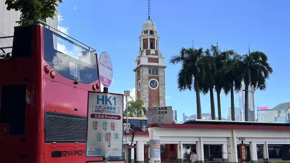【香港一日遊】上網卡+落日飛車/夜遊維港+太平山頂+星光大道
