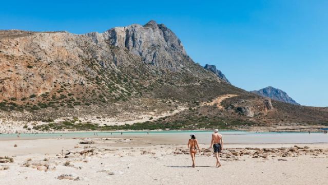 From Kissamos: Balos Gramvousa Sailing Cruise with Lunch