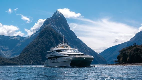 Queenstown Milford Sound Day Tour: Panoramic Bus + Cruise + Fixed-Wing Aircraft