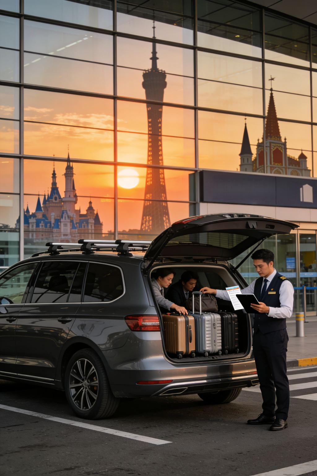 Customized Private Charter for Greater Bay Area: Cross-border Transfer with Dual/Triple License Plates for Fast Clearance Without Leaving the Vehicle (Hong Kong/Macau/Zhuhai/Guangzhou/Shenzhen)