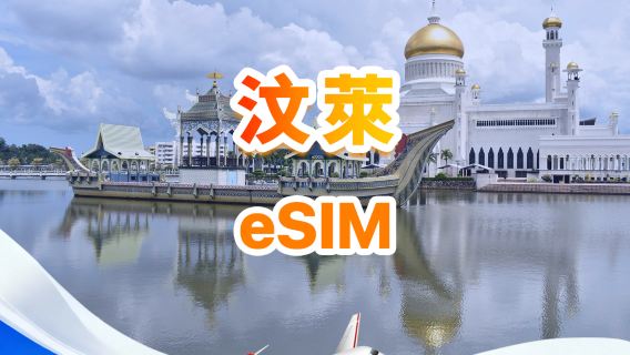 汶萊 4G eSIM | 支援All AI & TikTok | 總量1-30GB | 3-30天 | 24小時計費 | QR code
