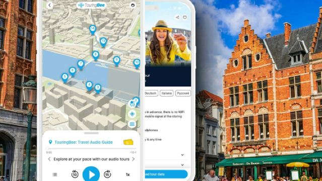 Bruges : Application de guide audio par TouringBee