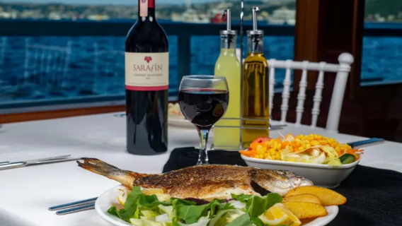 Bosphorus night cruise & sunset cruise [delicious dinner] [Türkiye performance]