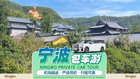 Ningbo private charter transfer◆Private charter from Ningbo to Putuoshan, Shanghai Hongqiao/Pudong, Hangzhou, Suzhou, Wuzhen, Jinhua, Taizhou, Wenzhou downtown hotels | Customizable itinerary + departure from Hong Kong