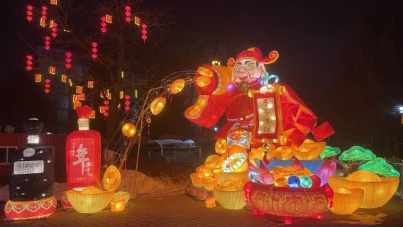 Lawatan Sehari ke Changchun + Lawatan Malam Cahaya + Tas Jingyue + Bandar Filem Changchun Century + Taman Arca Dunia Changchun