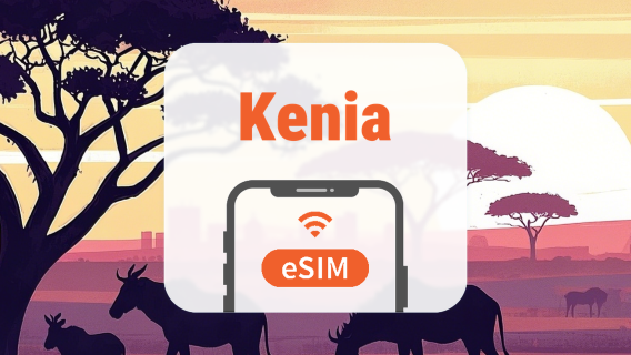 Kenia eSIM | ChatGPT | 1–30 päivää | QR-koodi