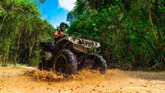 Cancun ATV Adventure, Interactive Bridges, Ziplines and Cenote