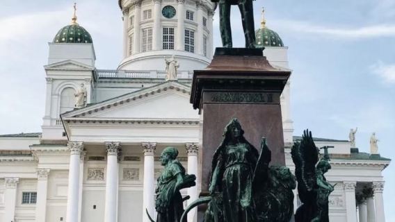 Finland Helsinki - Gereja Batu - Taman Esplanadi - Sewaan Peribadi Bahasa Cina - Nikmati