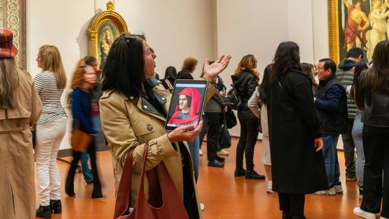 Uffizien-Galerie: Reservierter Eintritt + Führung