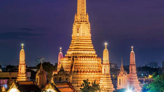 กรุงเทพฯ: วัดอรุณ วัดโพธิ์ เยาวราช และรถตุ๊กตุ๊ก