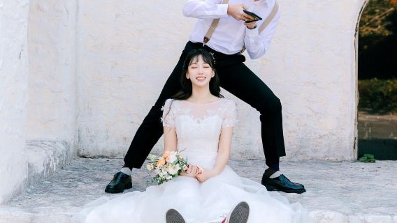 汕尾の旅フォト【ウェディングフォト・ショートムービー・空撮/結婚式撮影/メイク・衣装/カスタマイズ】