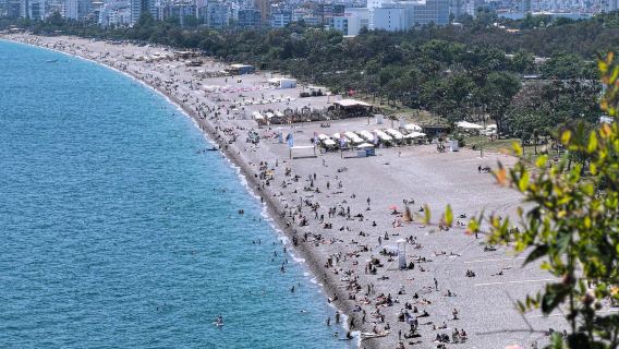 ทัวร์หนึ่งวันใน Antalya เมืองโบราณ Kakkaleici + ประตู Hadrian + ท่าเรือ บริการภาษาจีนและภาษาอังกฤษ