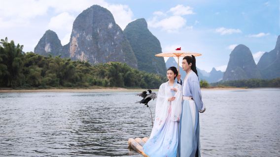 【無車銷】陽朔遇龍河漂遊+灕江風景名勝區三星船/四星船/竹筏畫廊一日遊