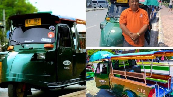 タイ・アユタヤ発着｜「ヘンさん」とのアユタヤ巡り　トゥクトゥク貸切