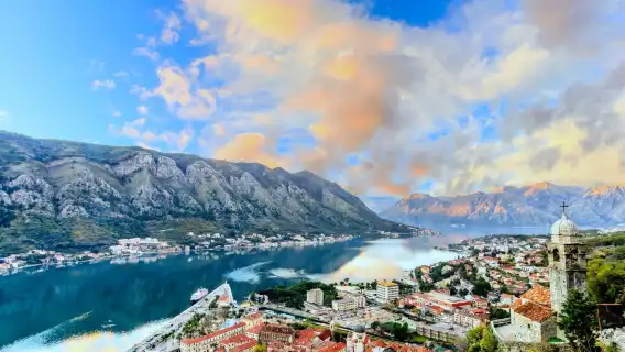 Old Town Kotor + Kampana Tower + Perast, Montenegro + Our Lady of the Rocks 1-day tour